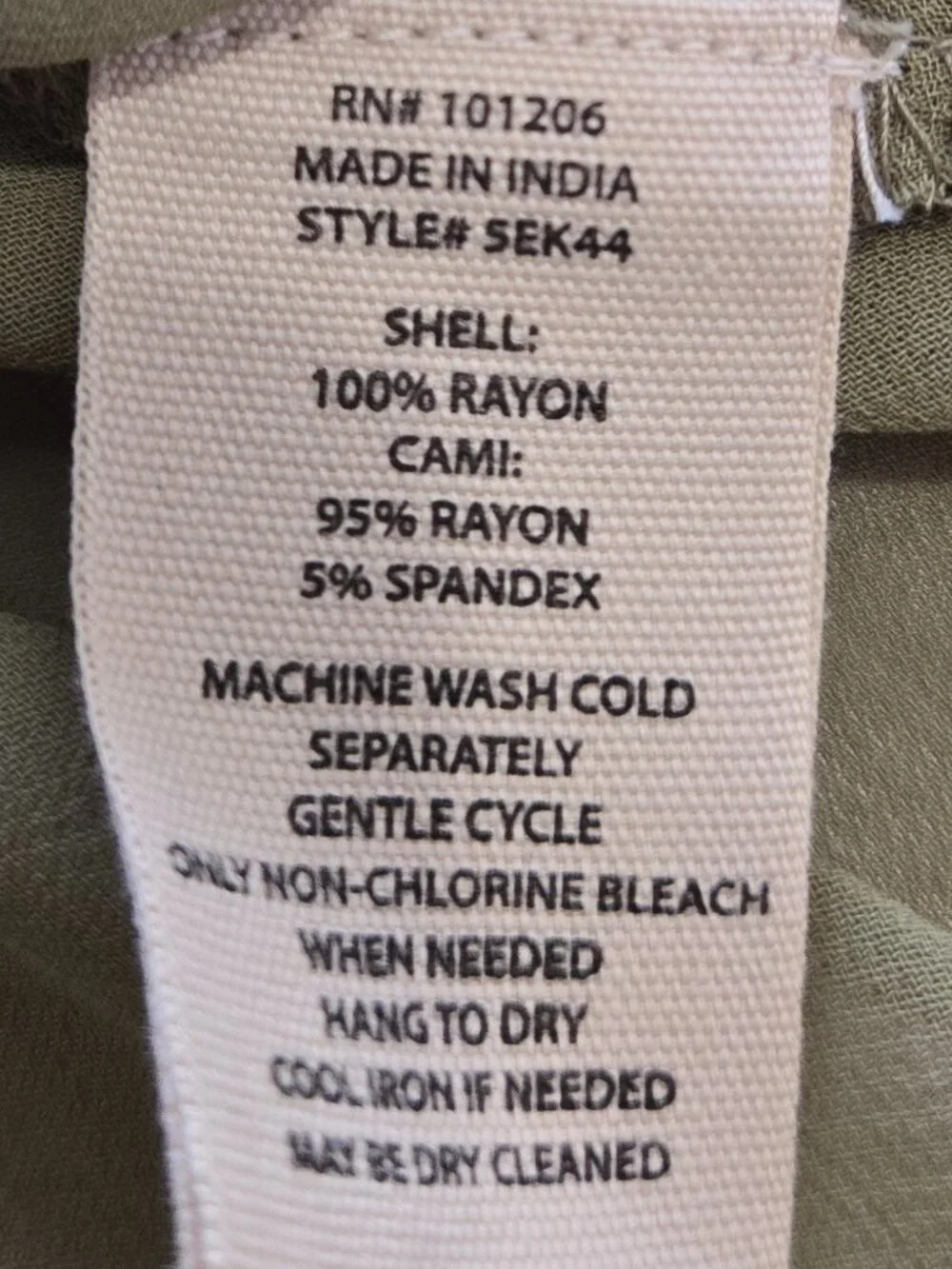 Soft Surroundings Makara Tunic and Tank Top Set in Green Women's Plus size 1X